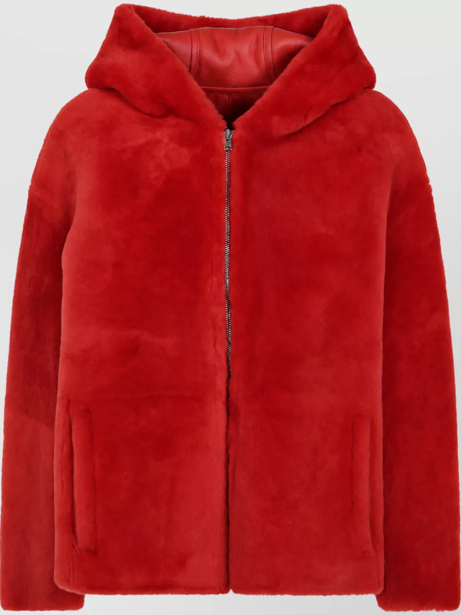 Yves Salomon Leather Jacket