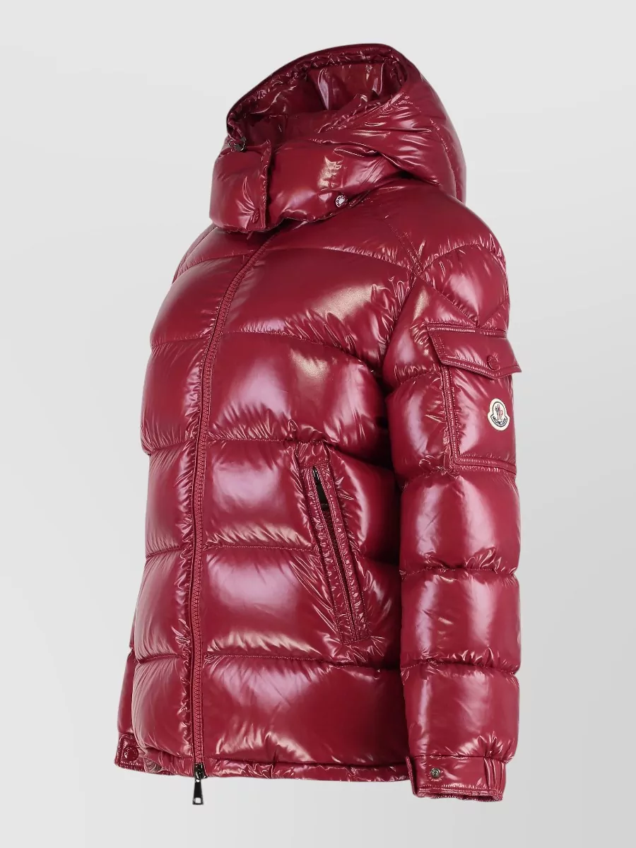 Moncler Hooded Short Down Jacket Maire