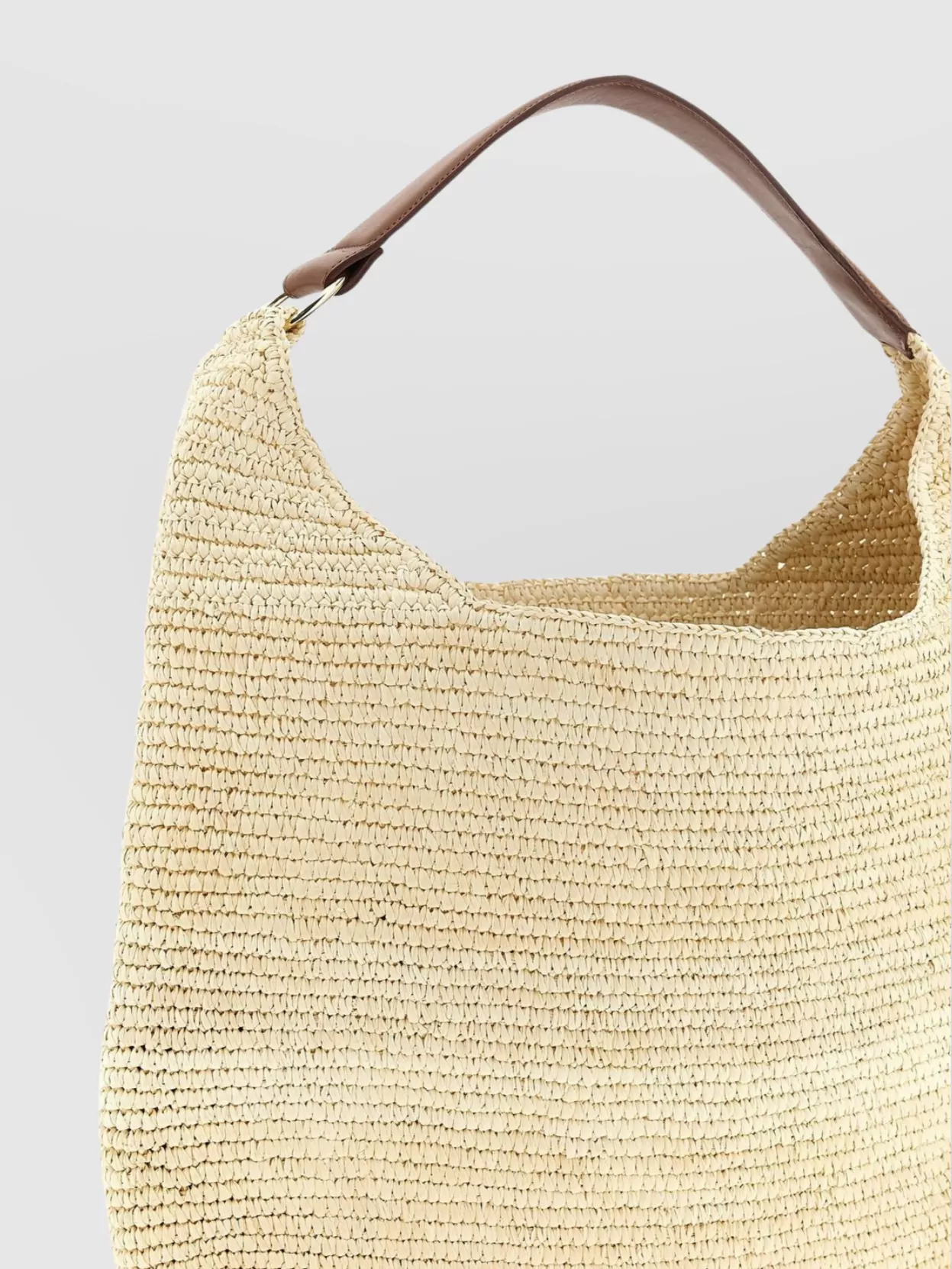 Maison Michel 'Cristiana' Woven Texture Shoulder Bag