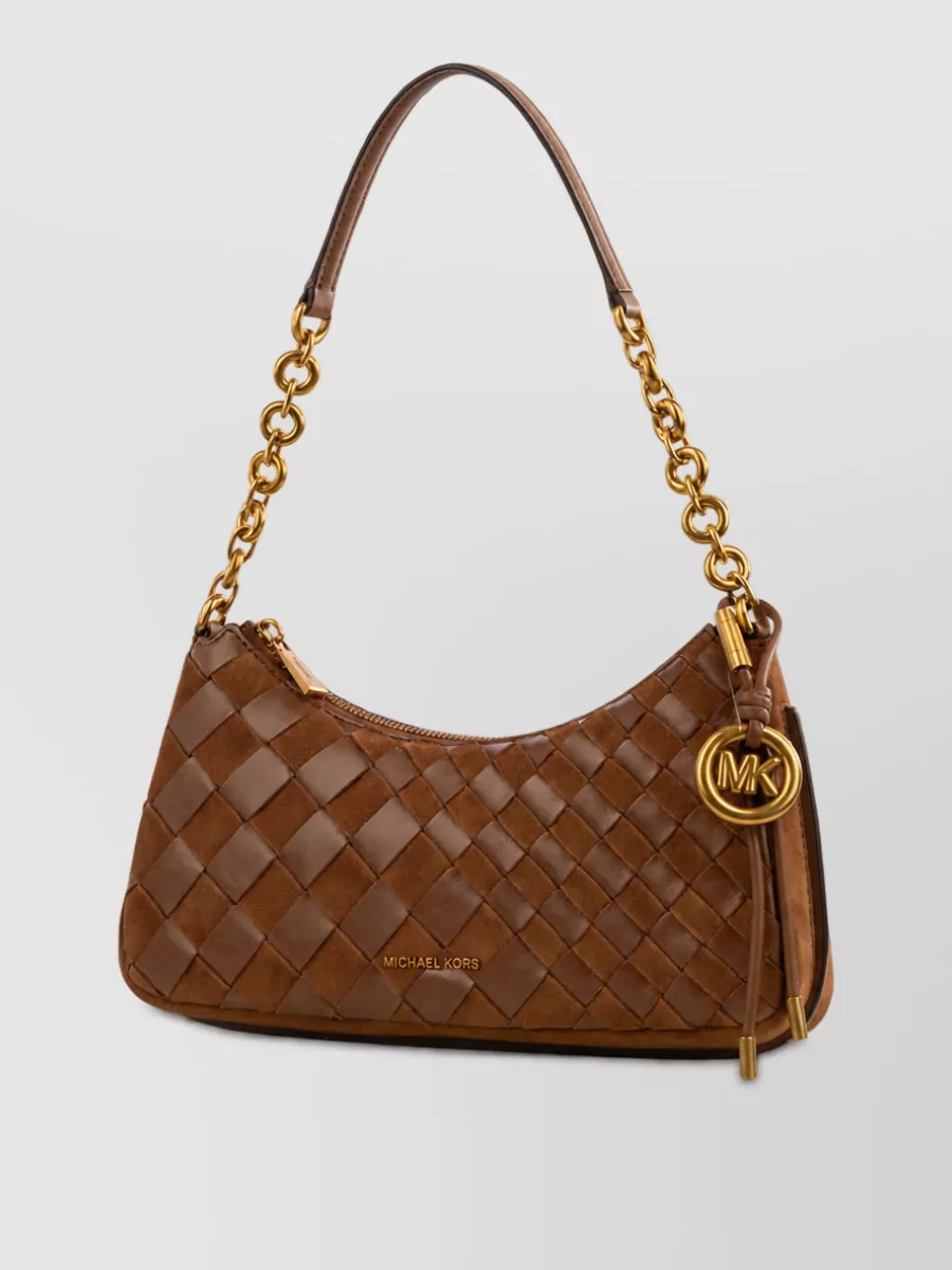 Michael Kors leather shoulder bag