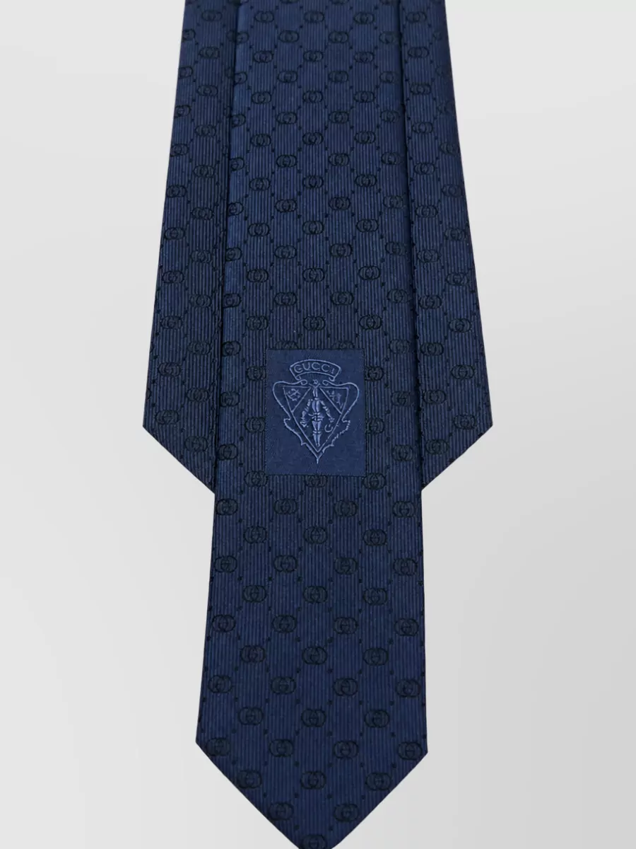 Gucci silk jacquard tie