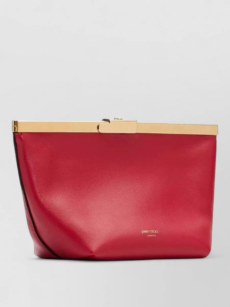 Jimmy Choo Leather Clutch Bag