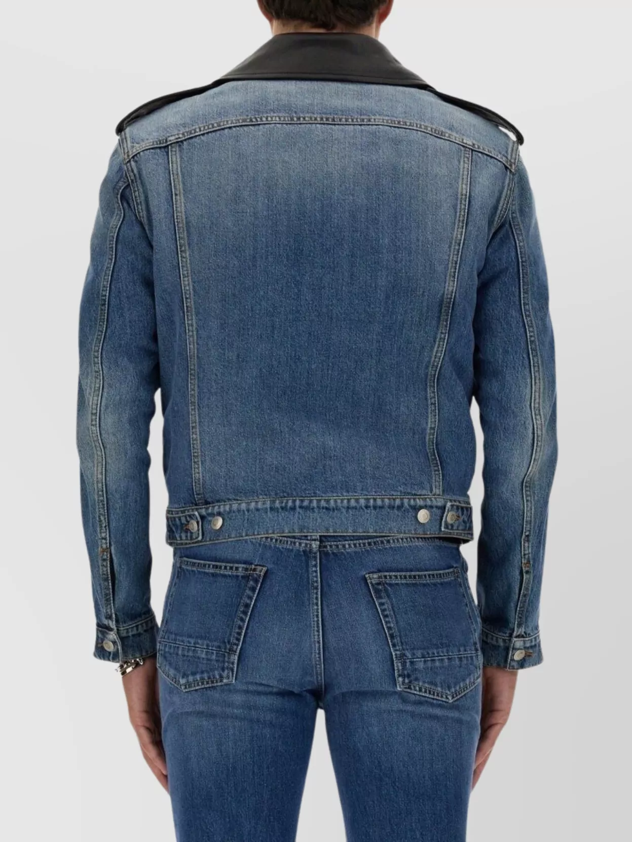 Alexander Mcqueen Waist Belted Biker Jacket