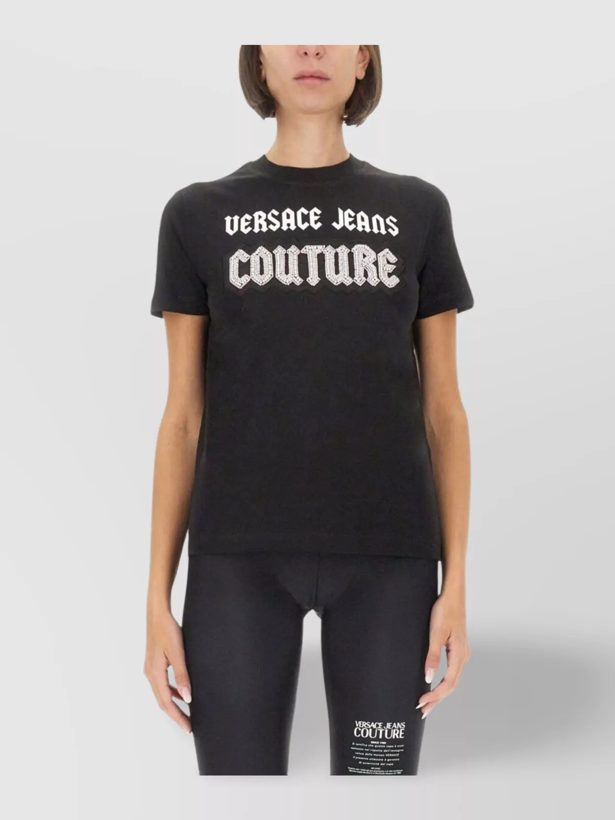 Versace Jeans Couture Logo Crew Neck T-Shirt