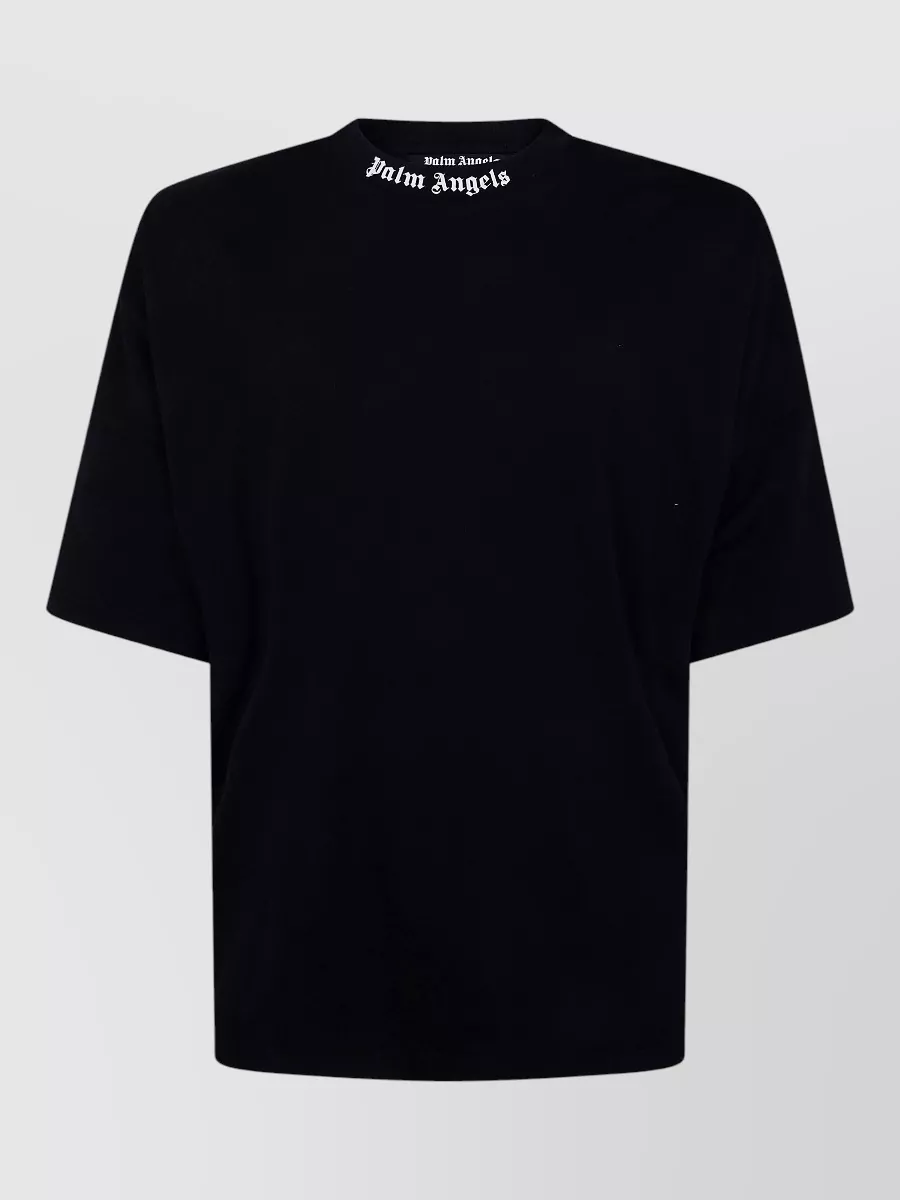 Palm Angels Logo Print T Shirt