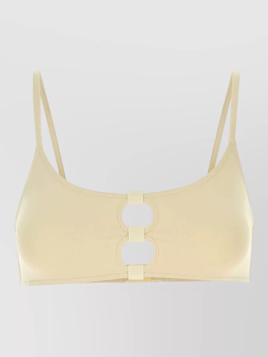 Eres stretch nylon bikini top