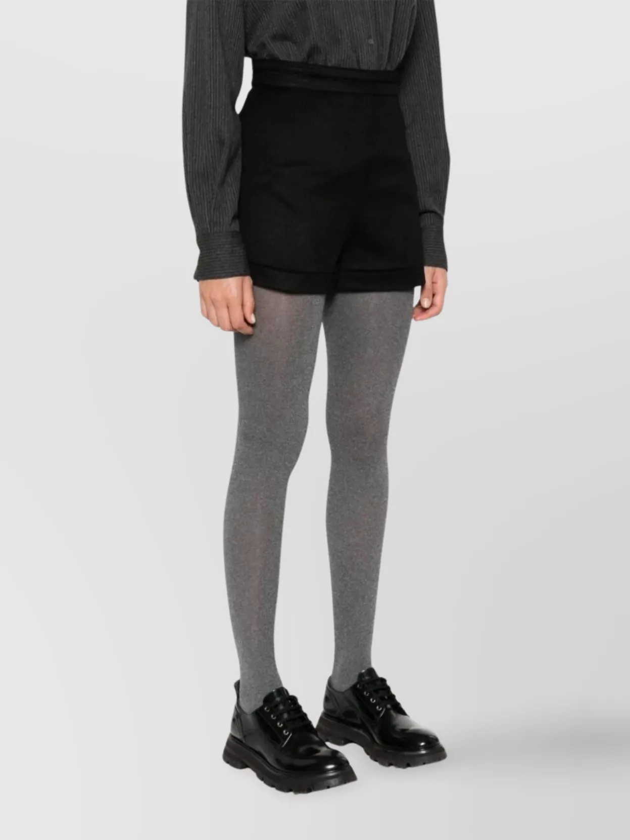 Max Mara High-Waisted Turn-Up Hem Shorts