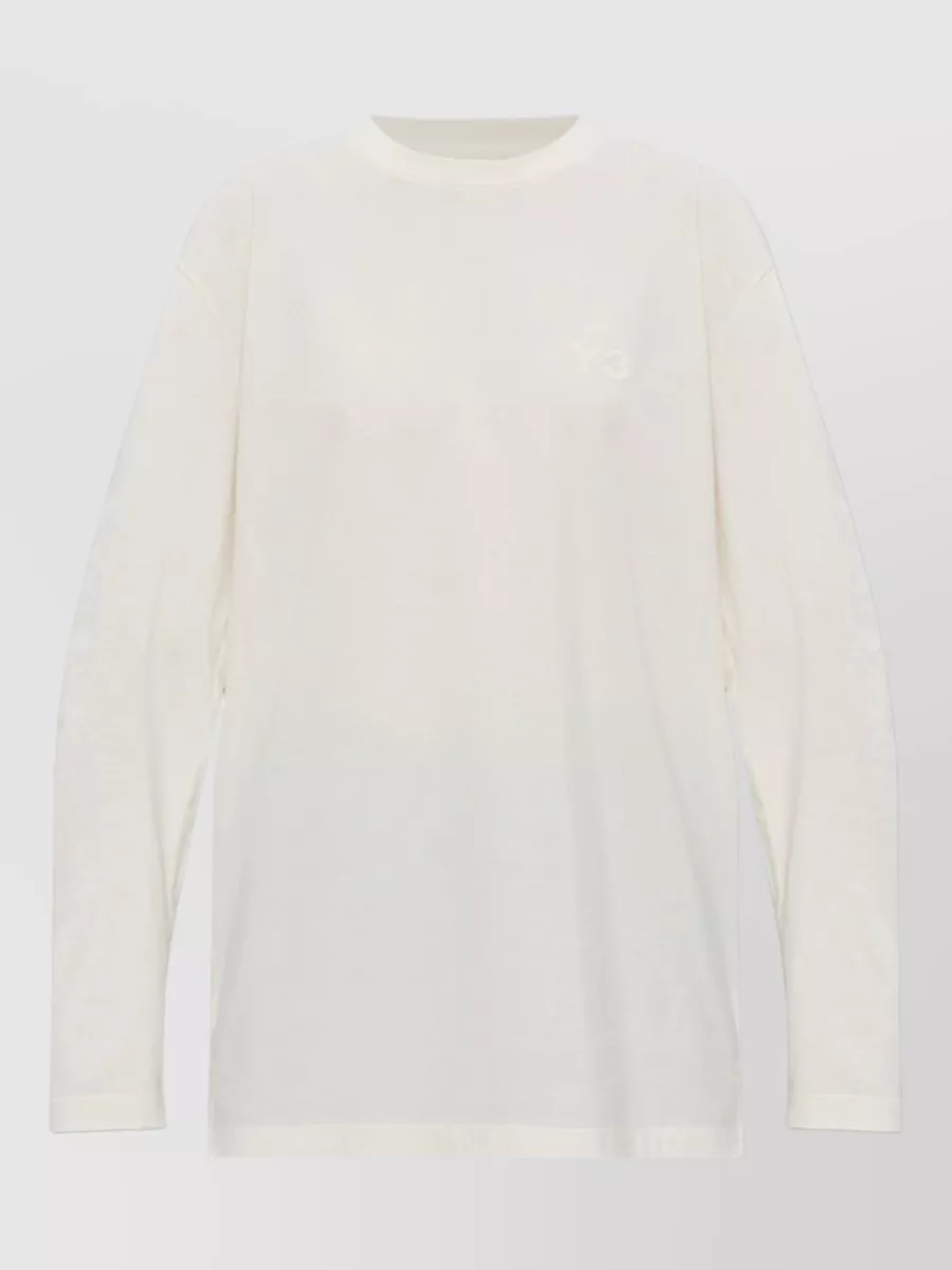 Y-3 cotton long-sleeve t-shirt