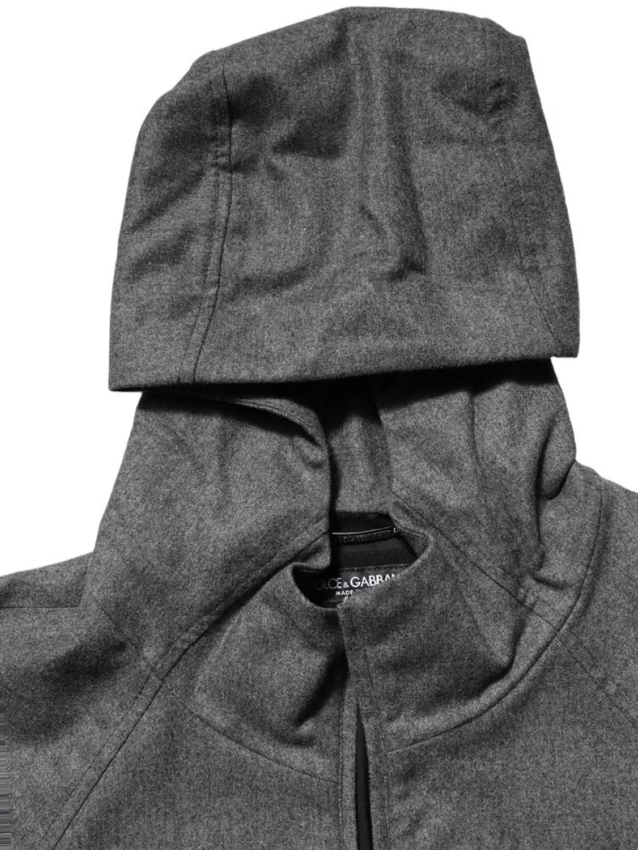 Dolce&Gabbana Hooded Padded Bomber Jacket