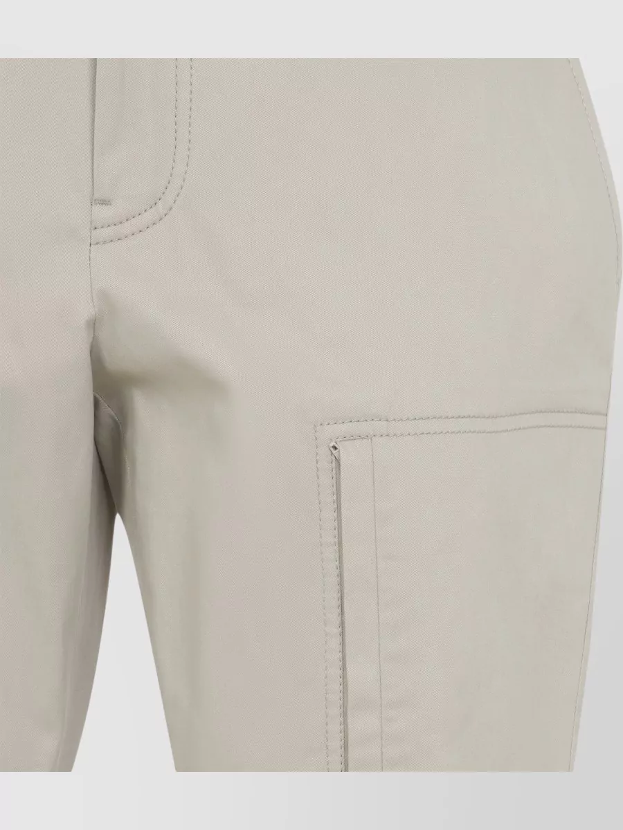 Brioni Sanremo Tailored Trousers Belt Loops Pockets