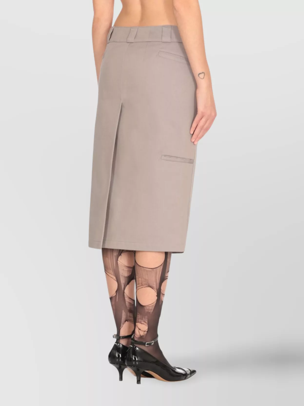 Maison Margiela Knee Length And Midi Skirt In Neutral