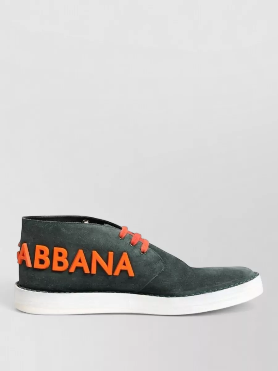 Dolce&Gabbana Suede Leather Derby Sneakers