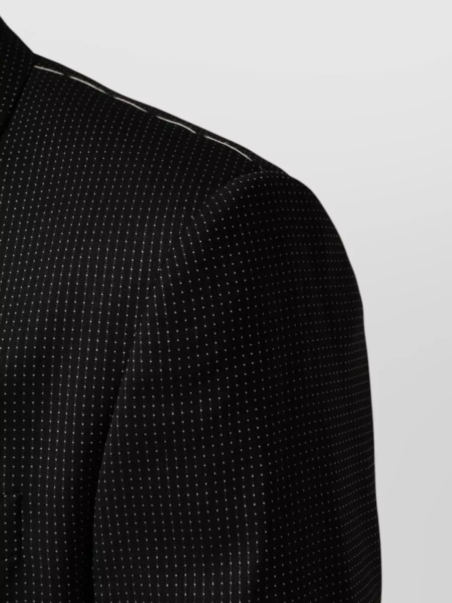 Dolce&Gabbana Silk Blend Single Breasted Blazer
