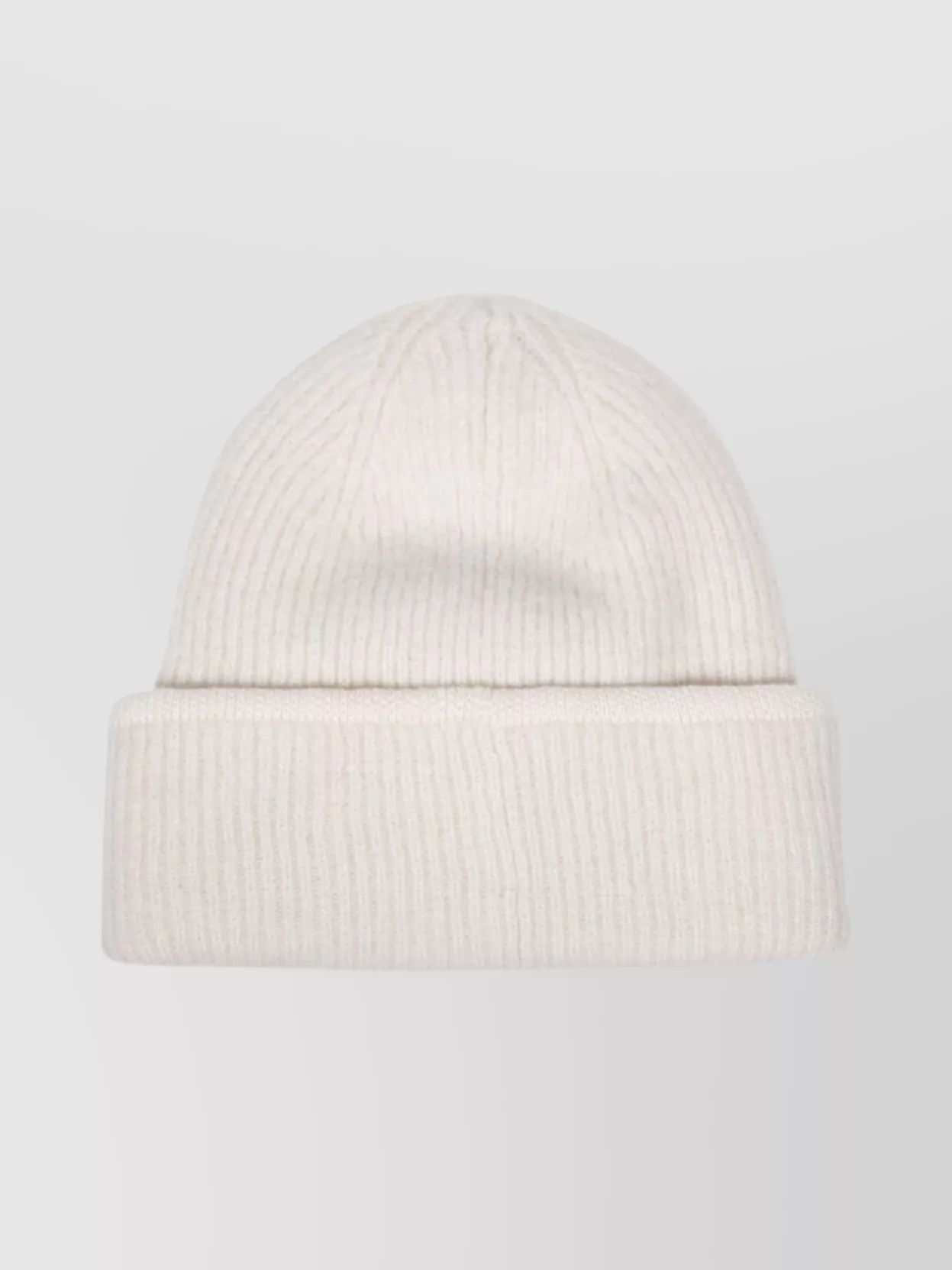 Jacquemus Gros Grain Ribbed Turn-Up Hat