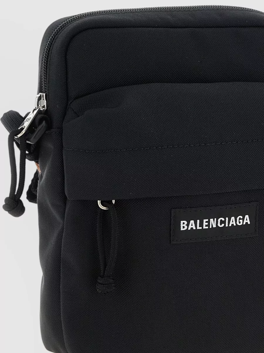 Balenciaga Explorer Messenger Bag Front Pocket Strap
