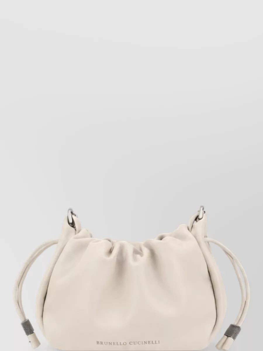 Brunello Cucinelli Mini Leather Clutch Bag