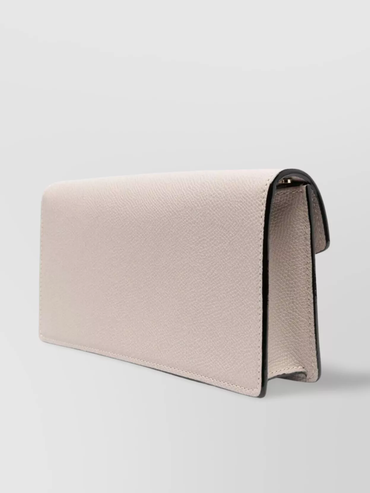 Valextra Chain Strap Envelope Shape Textured Finish