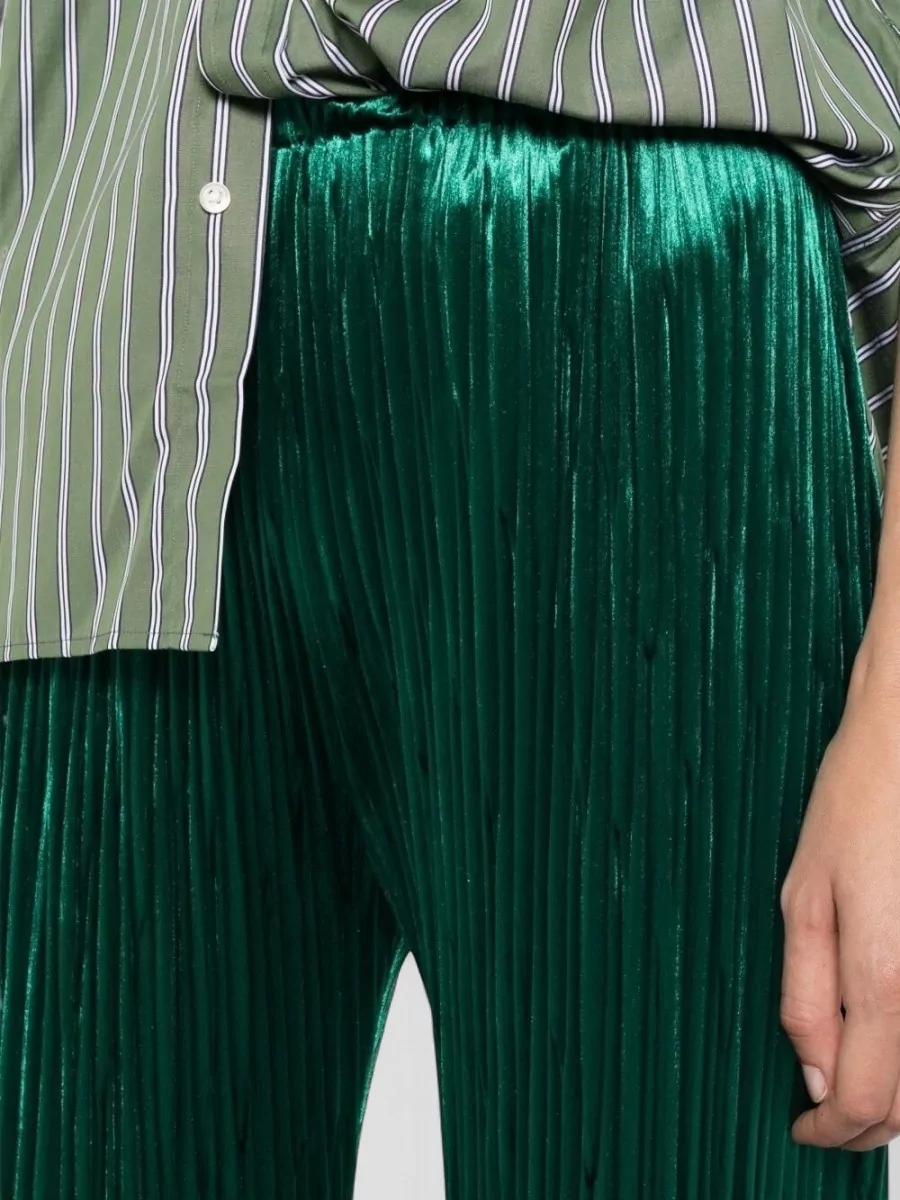 Forte Forte Pleated Wide-Leg Trousers