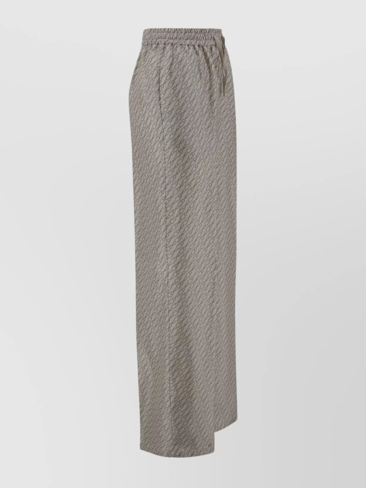 Herno Trousers With Hanging Hook Print