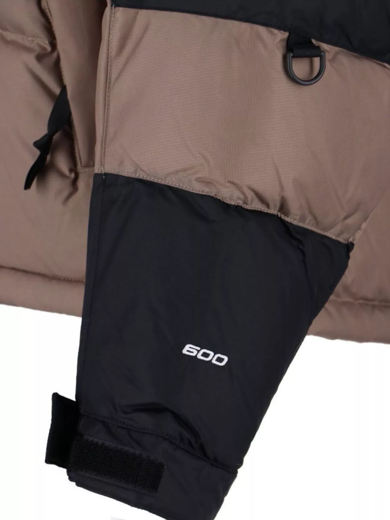 The North Face Hooded Color Block Jacket With Zippered Pocket