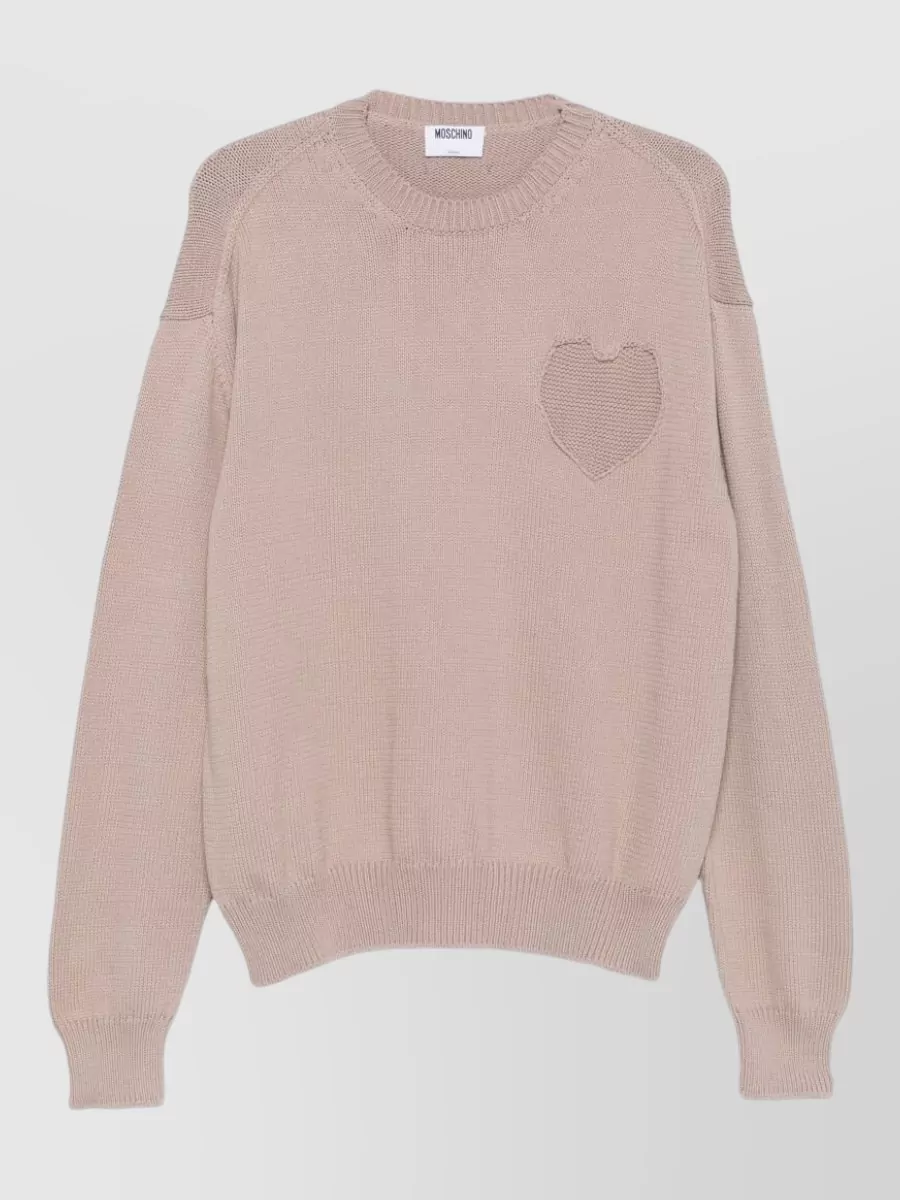 Moschino silk crewneck t-shirt