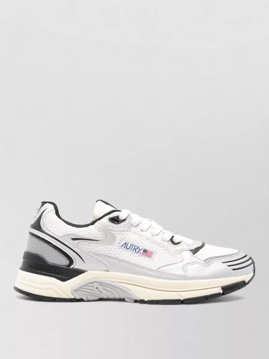 Autry Hyperway Low Mesh Silk Nylon Sneakers