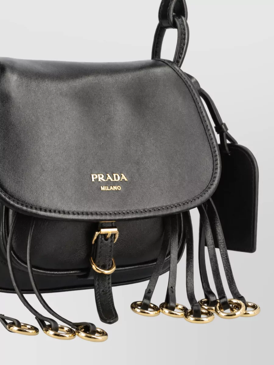 Prada Corsaire Mini Leather Cross-Body Bag