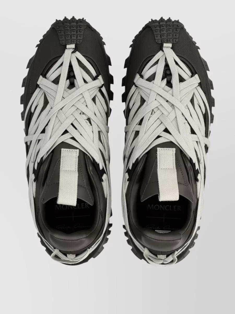 Moncler Leather Low-Top Sneakers