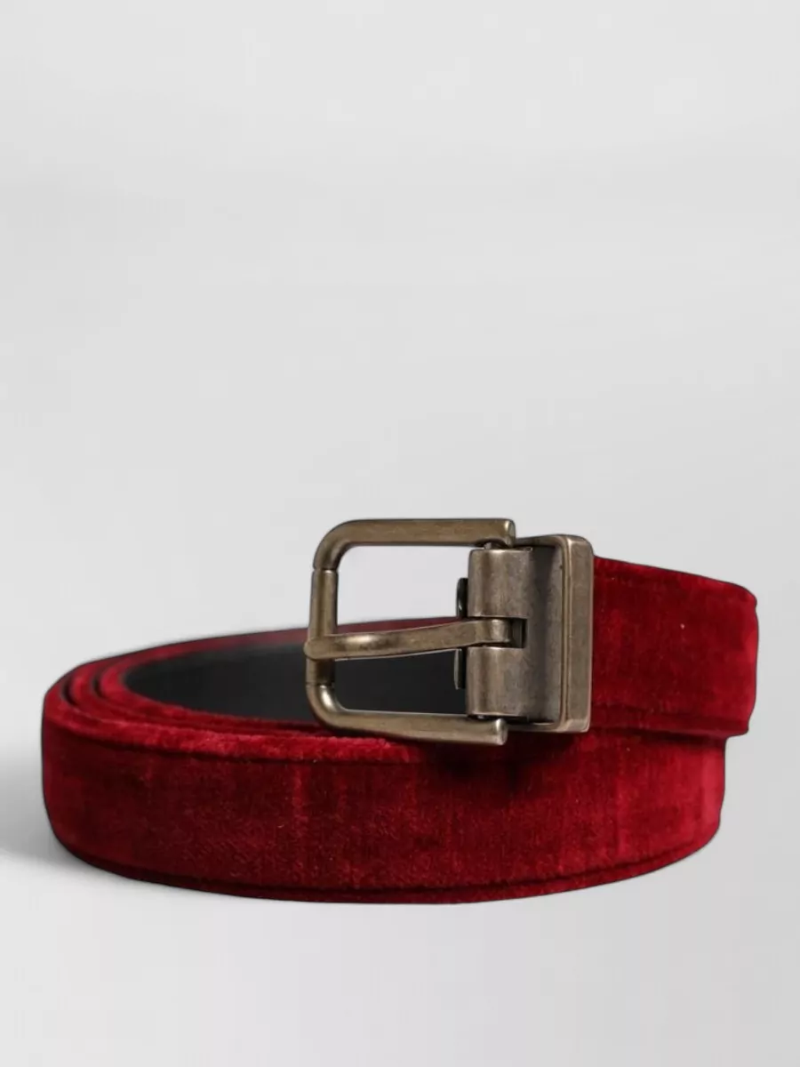 Dolce&Gabbana velvet belt