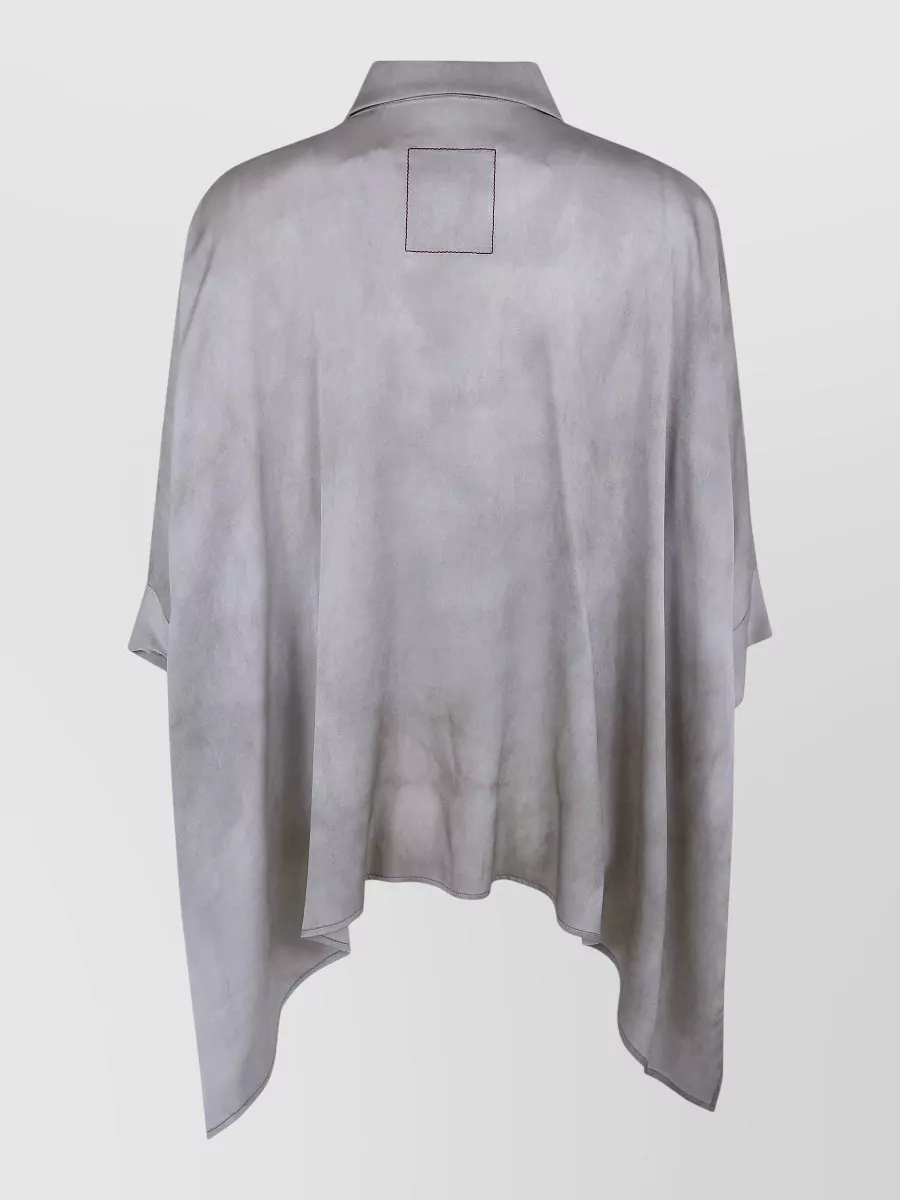 Uma Wang Silk Cropped Fitted Jacket