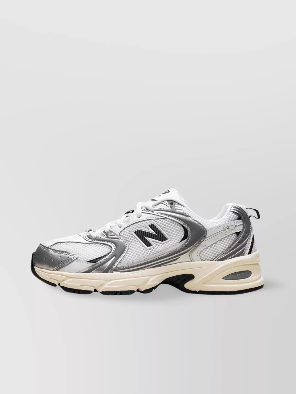 New Balance Layered Mesh Panel Sneakers With Padded Collar