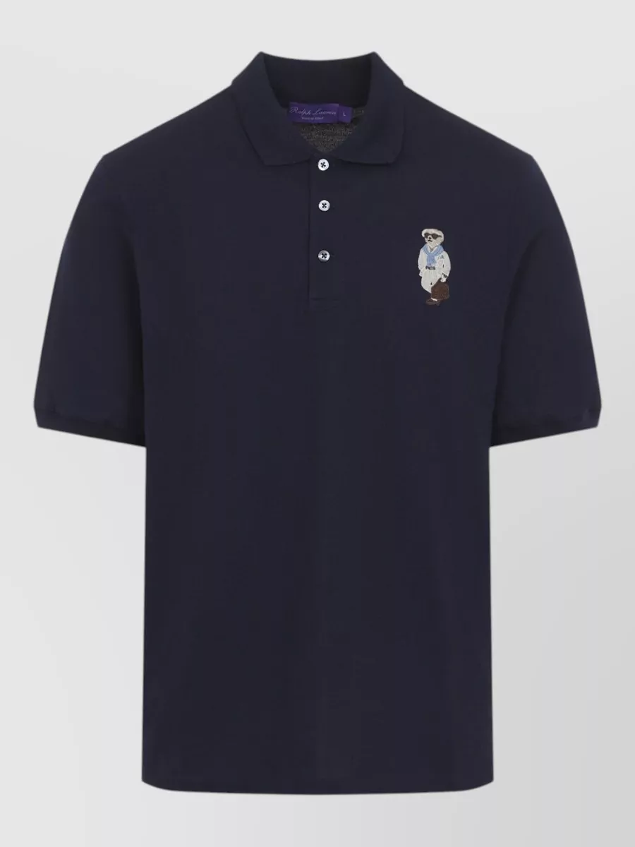 Ralph Lauren Purple Label cotton cashmere regular-fit polo shirt