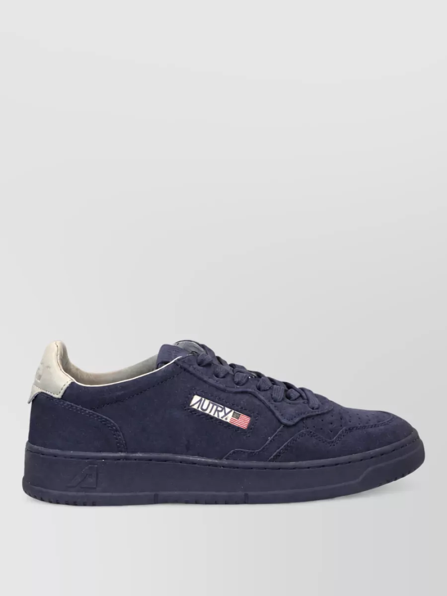 Autry suede leather low-top sneakers
