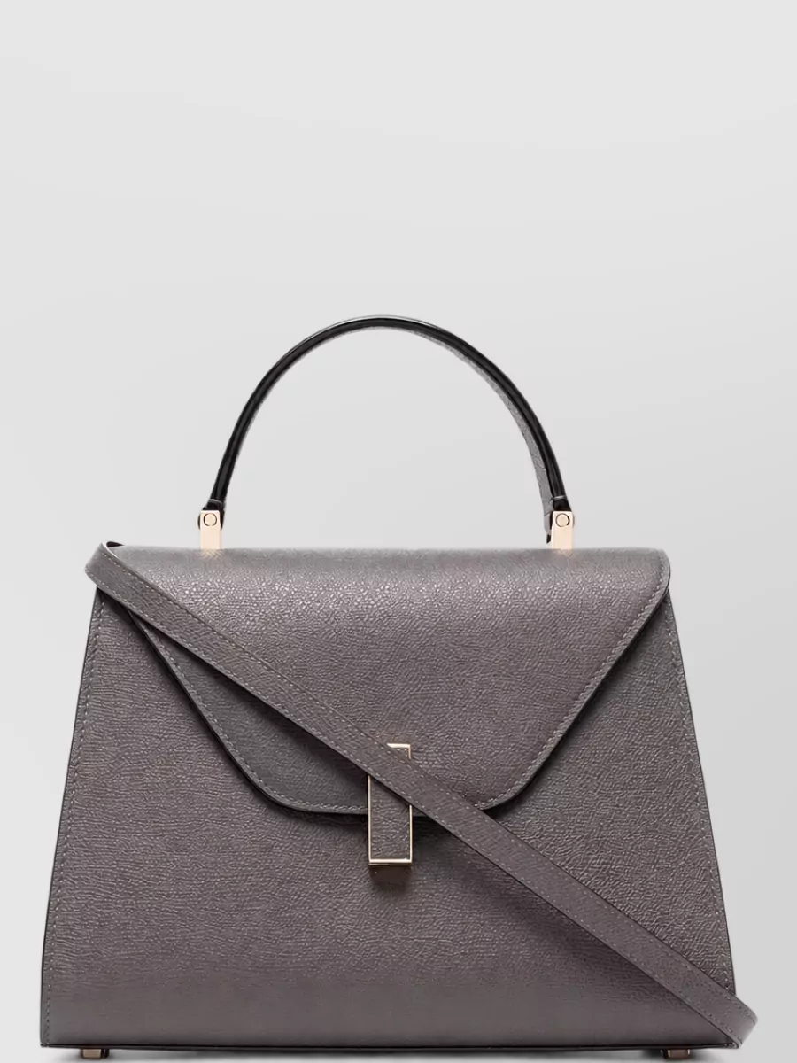 Valextra Iside Medium Leather Shoulder Bag