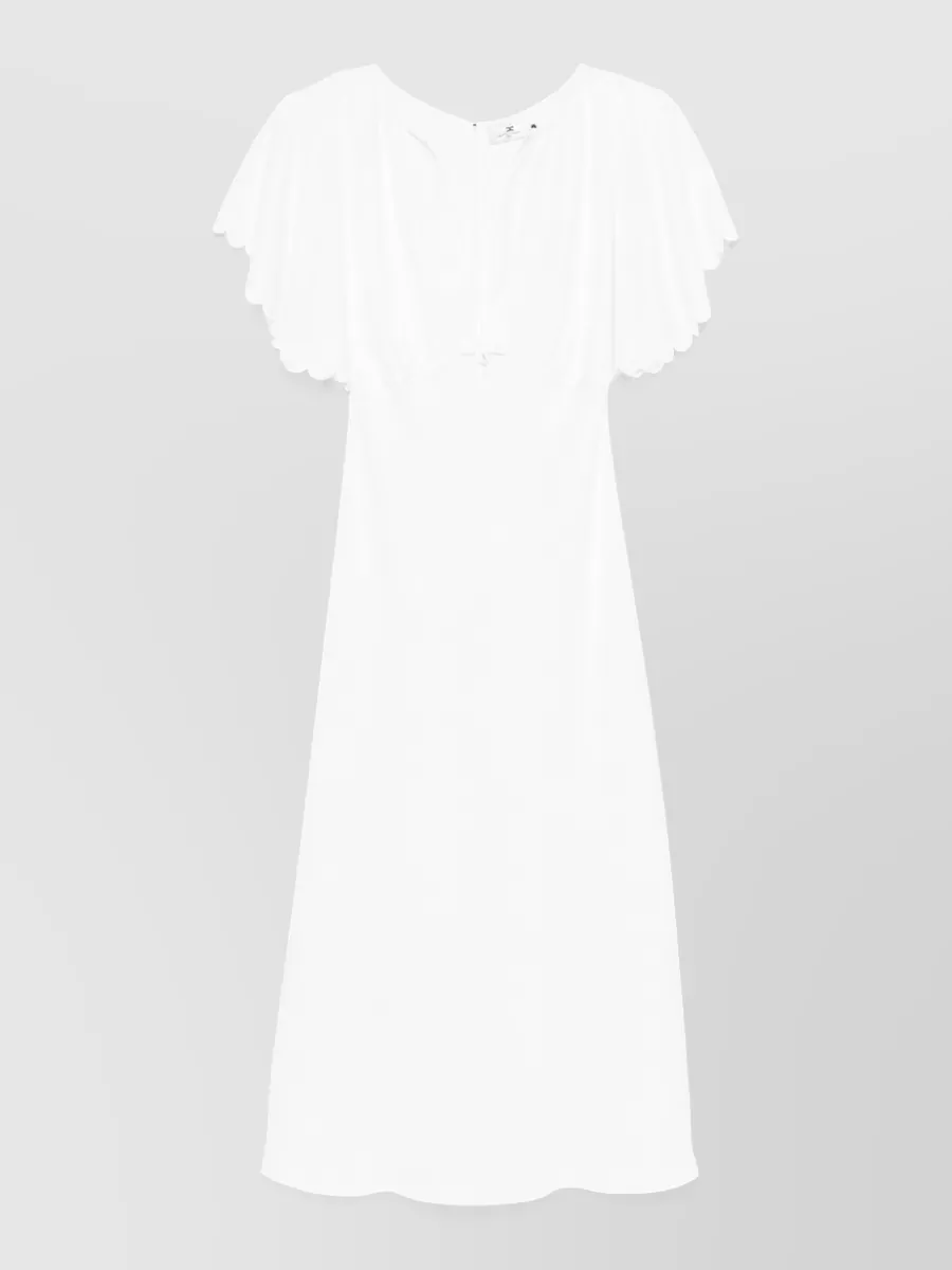 Elisabetta Franchi crepe midi dress