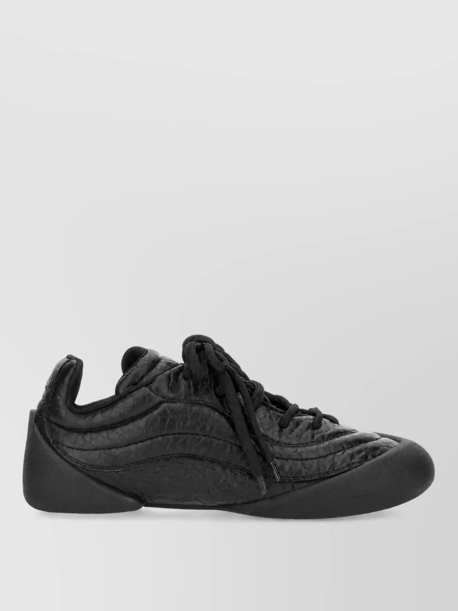 Alexander Mcqueen Leather Low-Top Sneakers