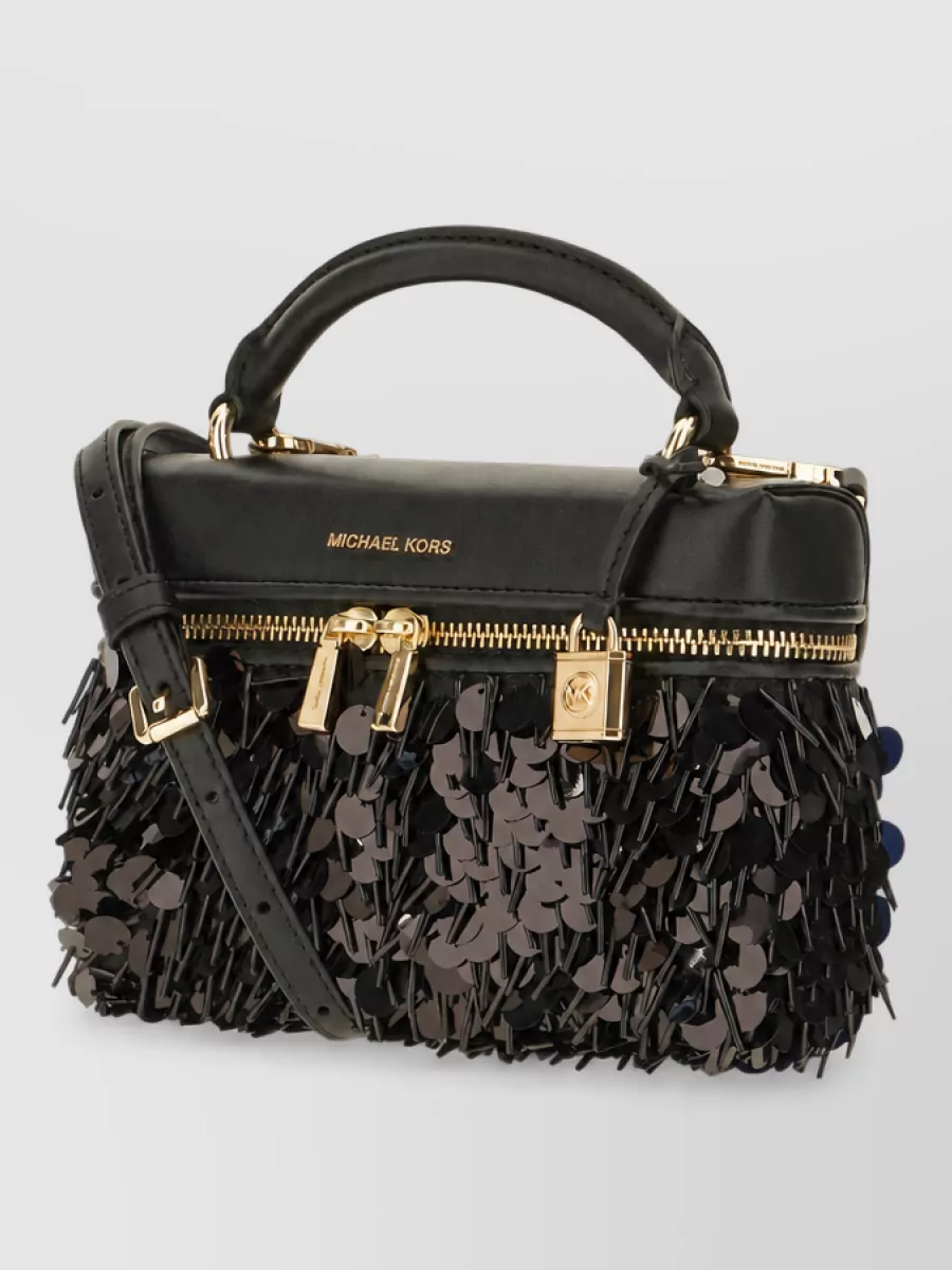 Michael Kors na paillettes clutch bag