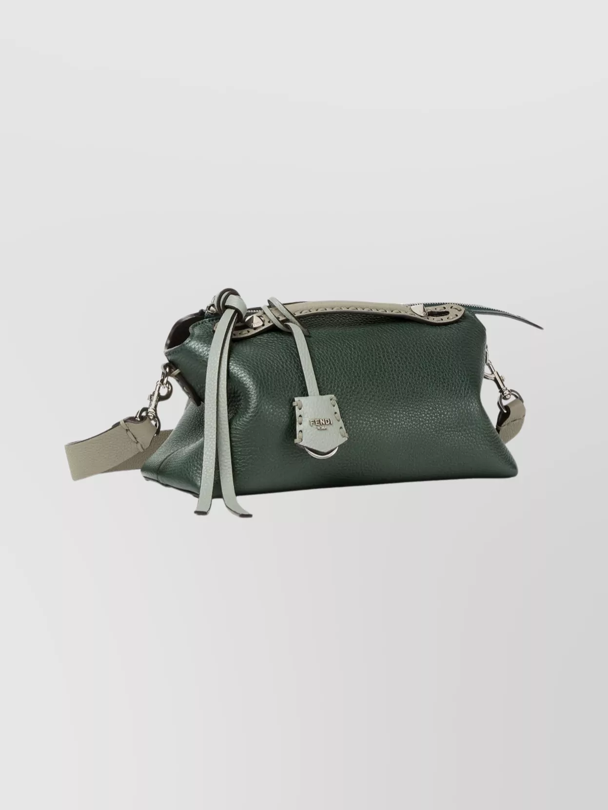 Fendi Medium Soft Tote Bag With Macro Stitching