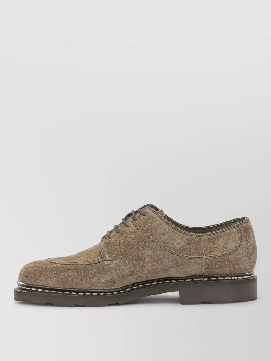 Paraboot Calf Leather Derby Shoes