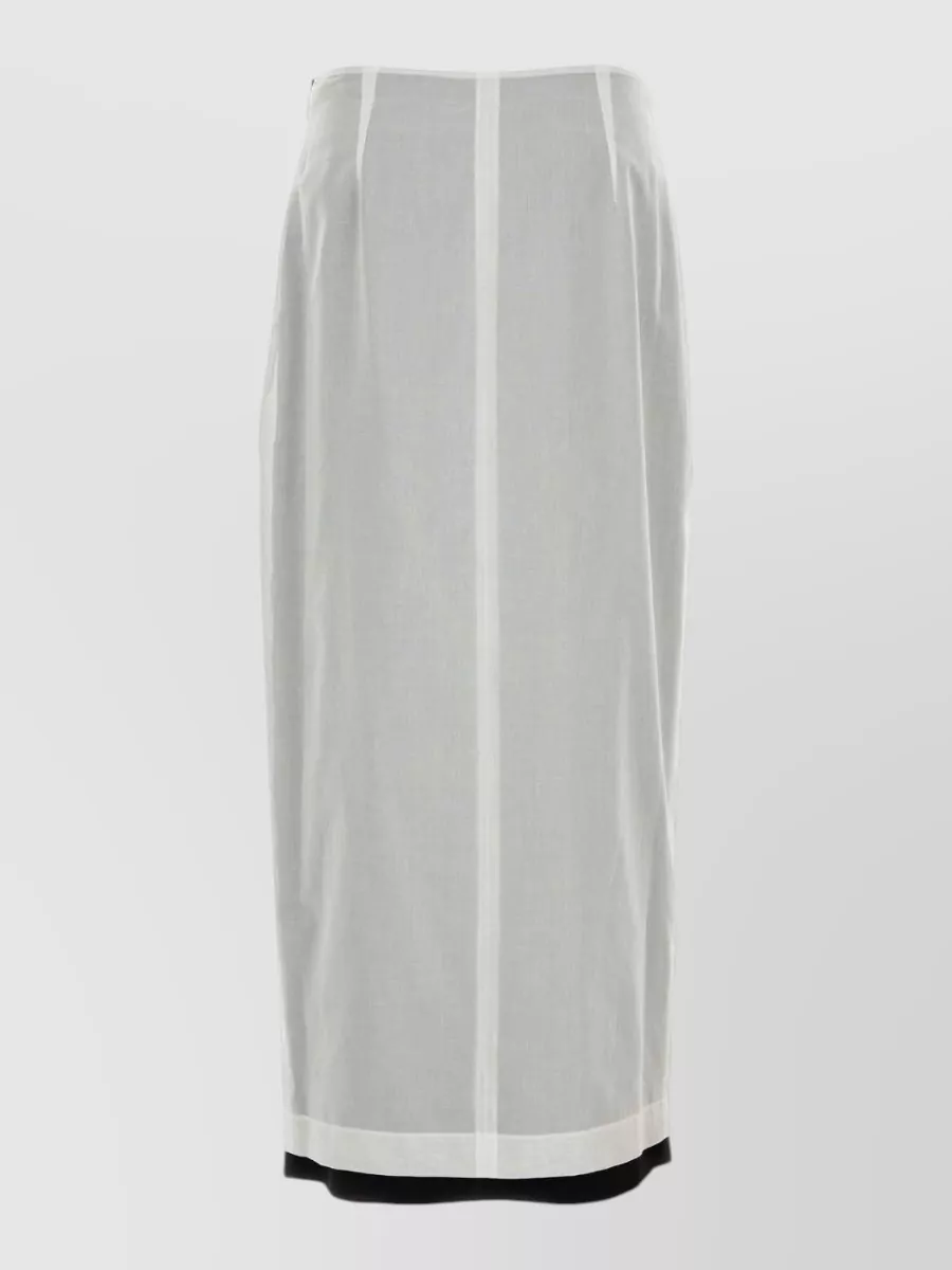 The Row Cotton Pencil Skirt