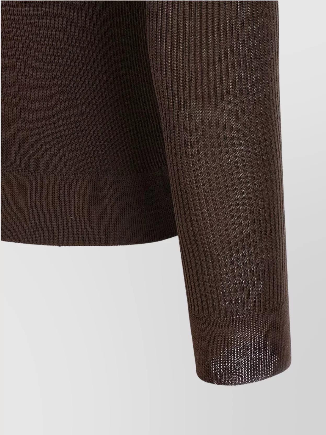 Magda Butrym Luxe Silk Knit Sweater