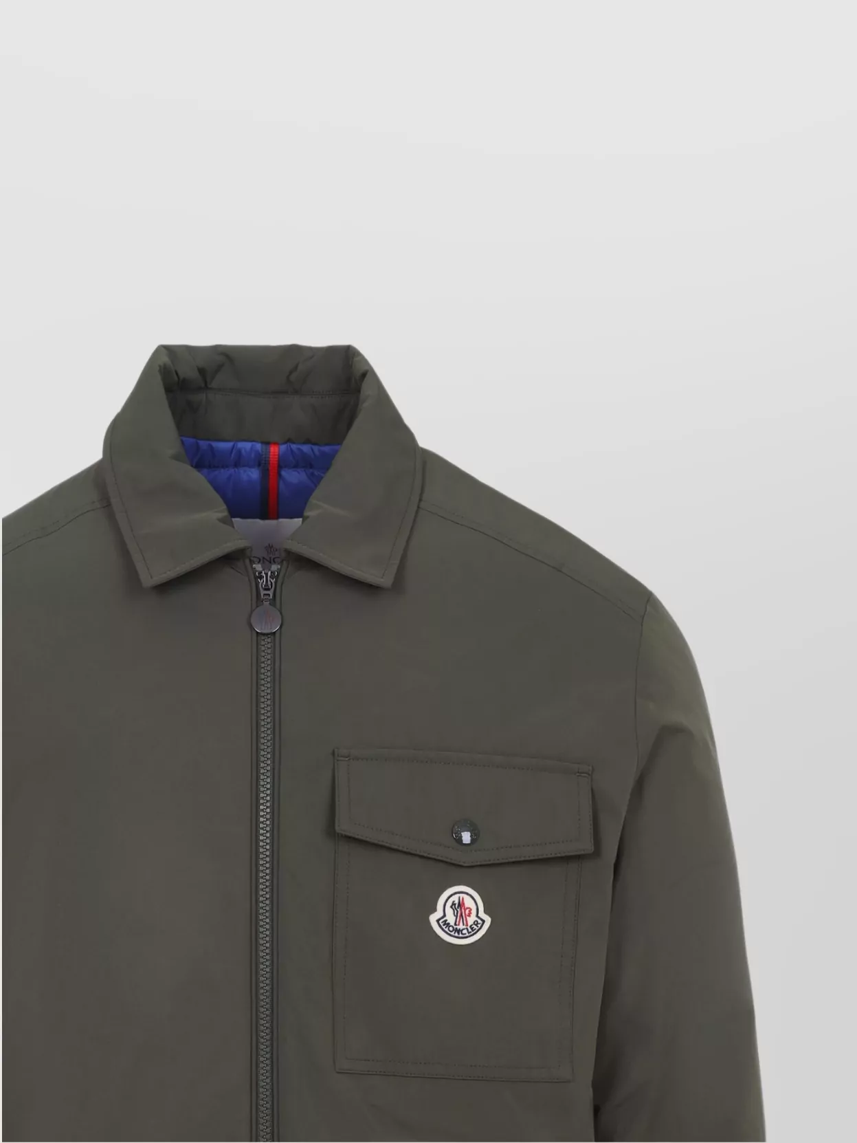 Moncler Vigeon Shirt Jacket Front Flap Pocket