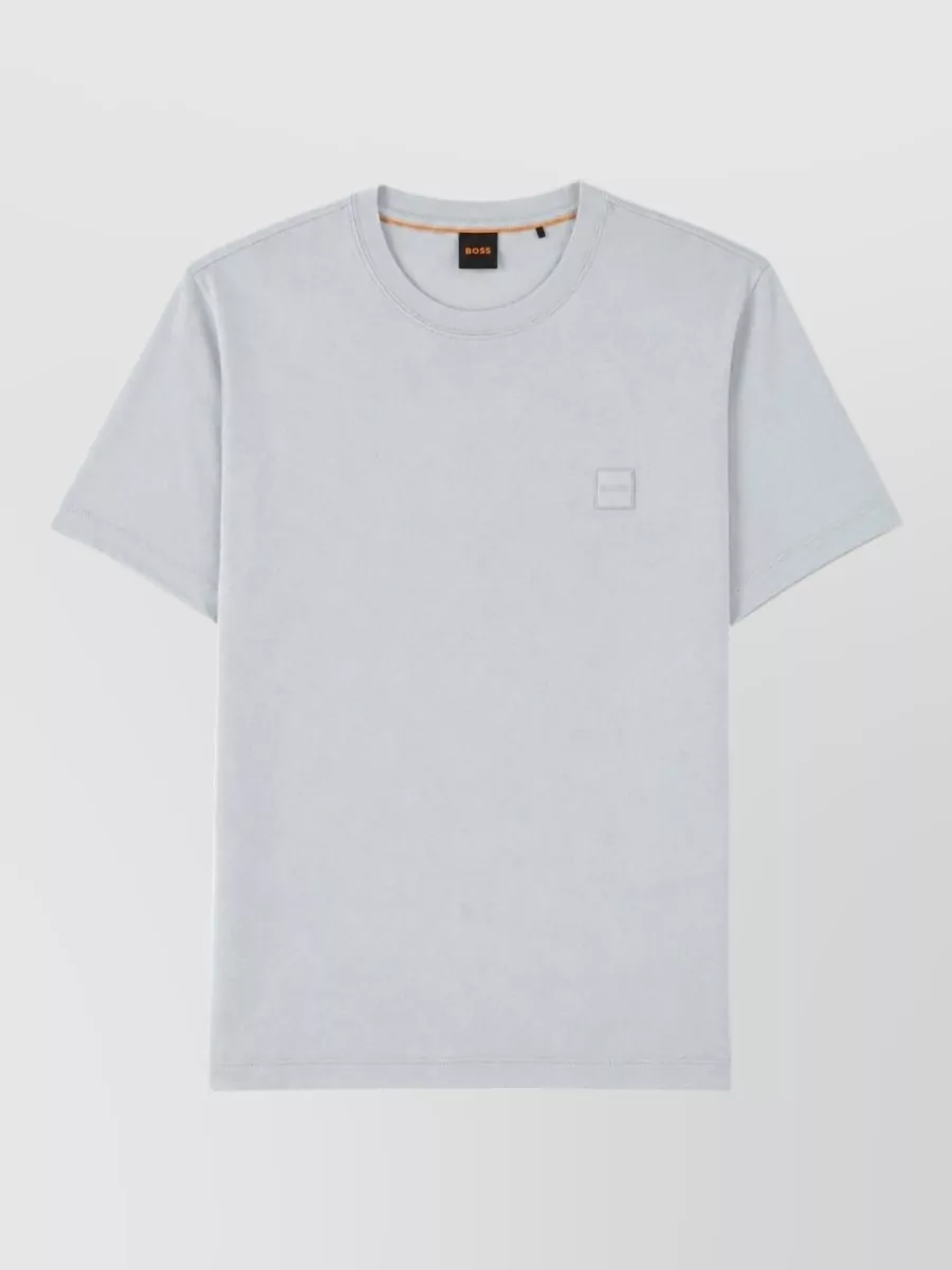 Boss logo patch t-shirt