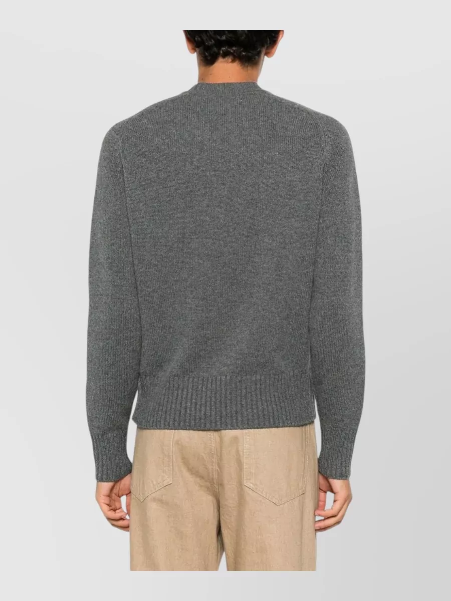 Extreme Cashmere Ribbed Cashmere Crewneck Sweater