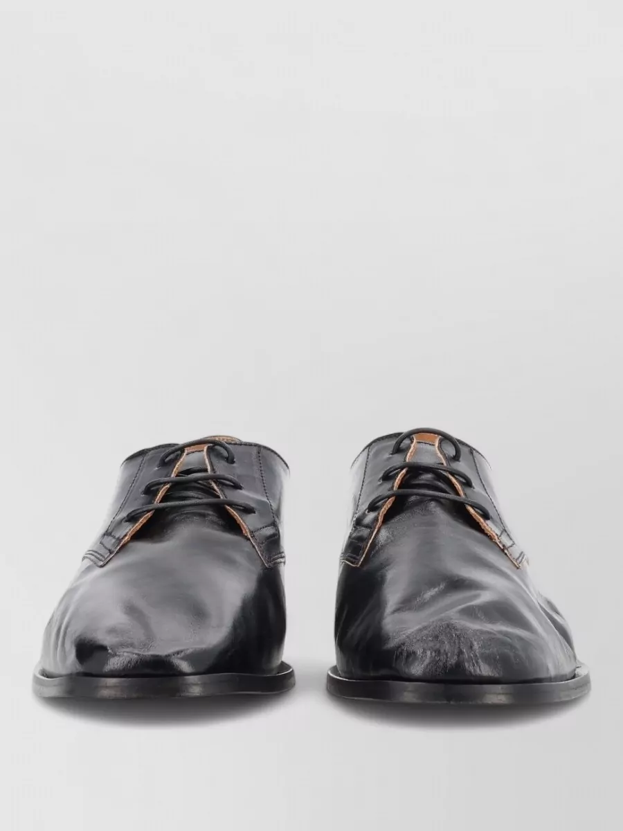Our Legacy leather derby shoes