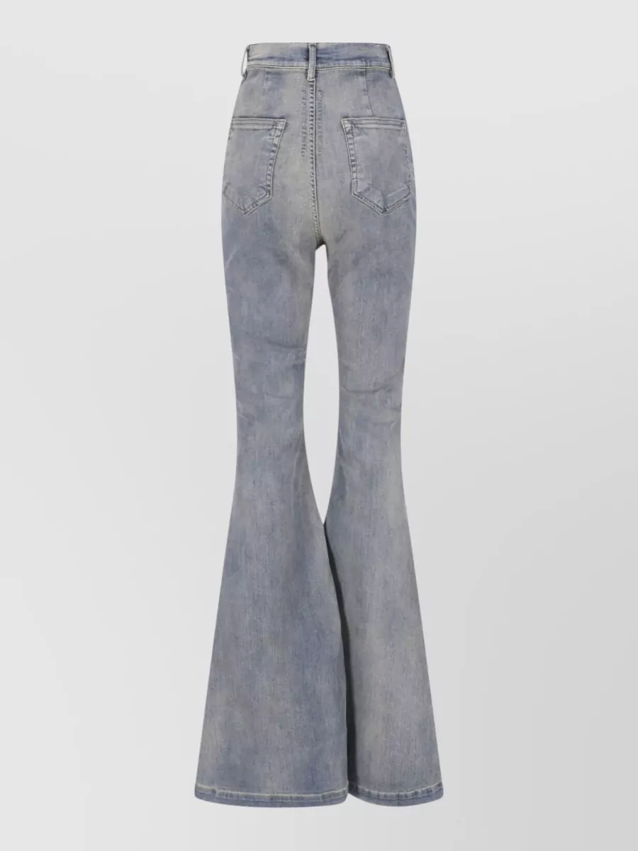 Rick Owens Drkshdw Flared Denim Jeans