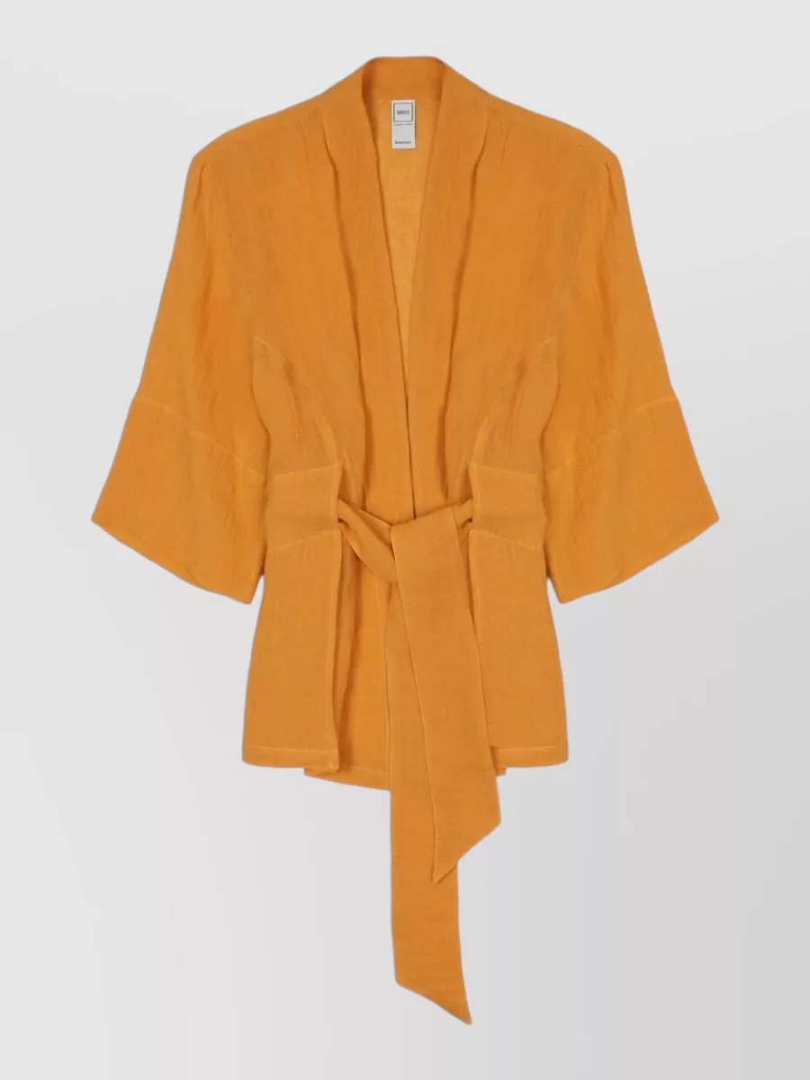 120% Lino Linen Kimono Cardigan