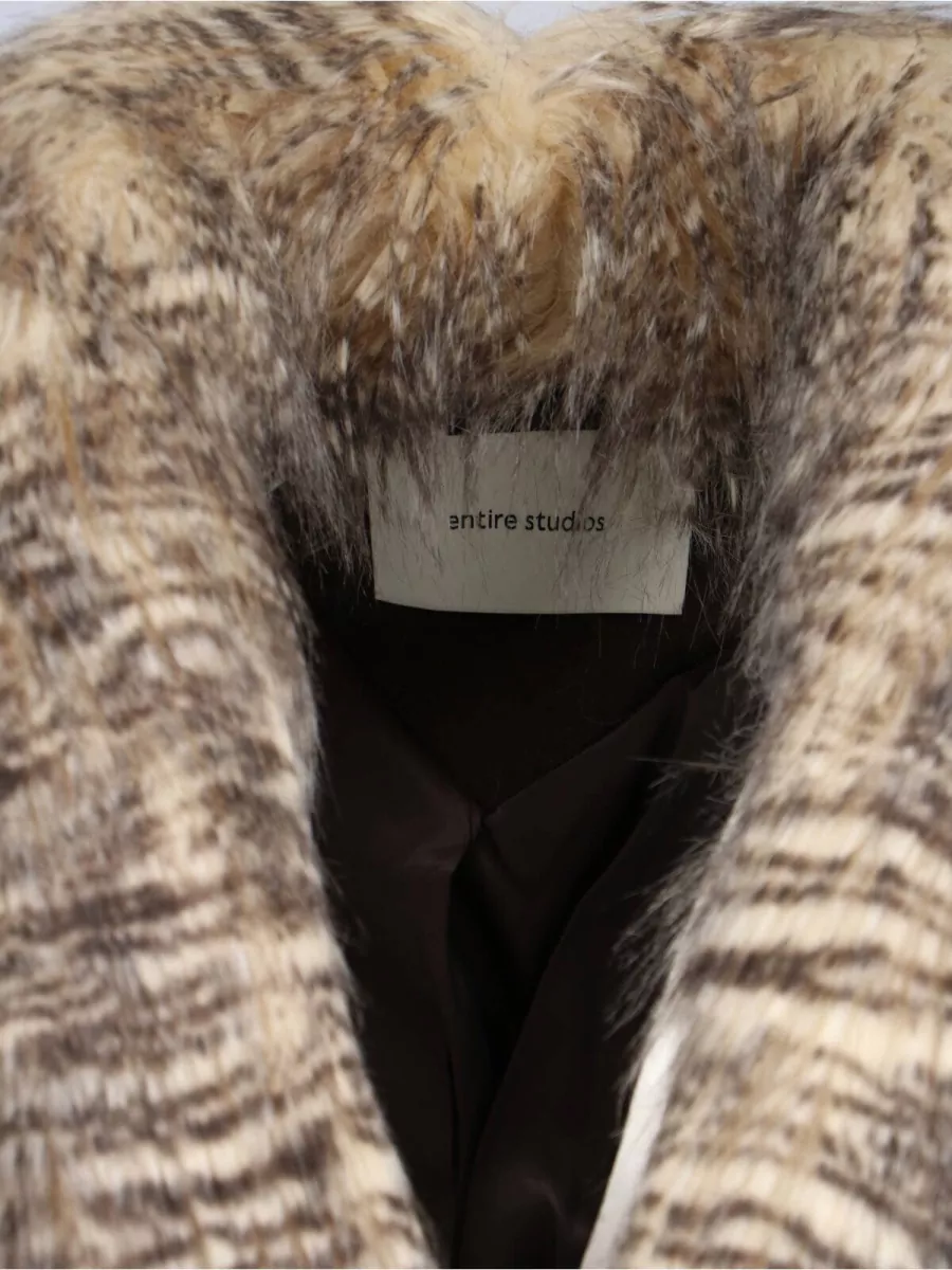 Entire Studios Faux Fur Coat