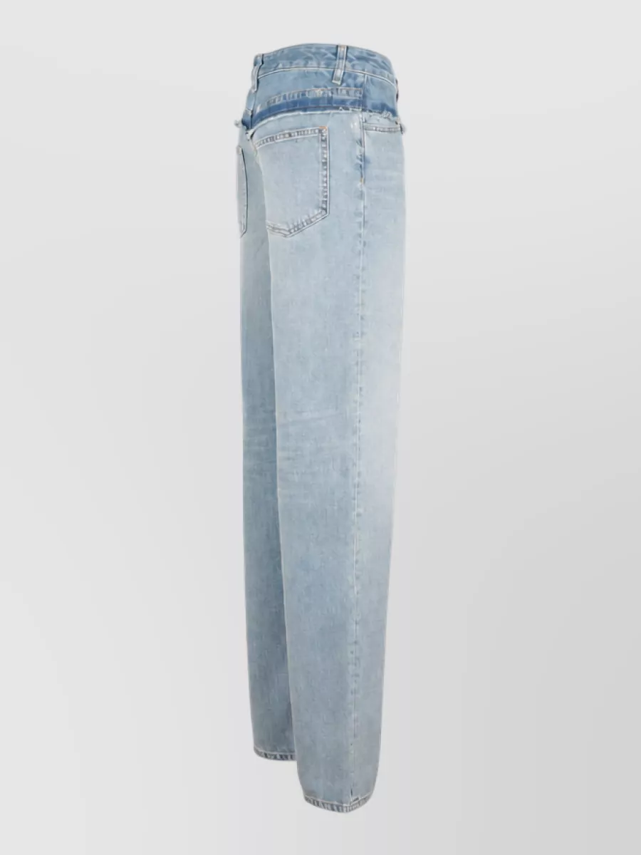 Givenchy Cotton Oversized Wide-Leg Jeans