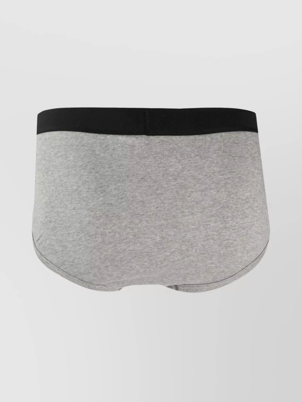 Tom Ford Elastic Waistband Brief Seam Detailing In Gray